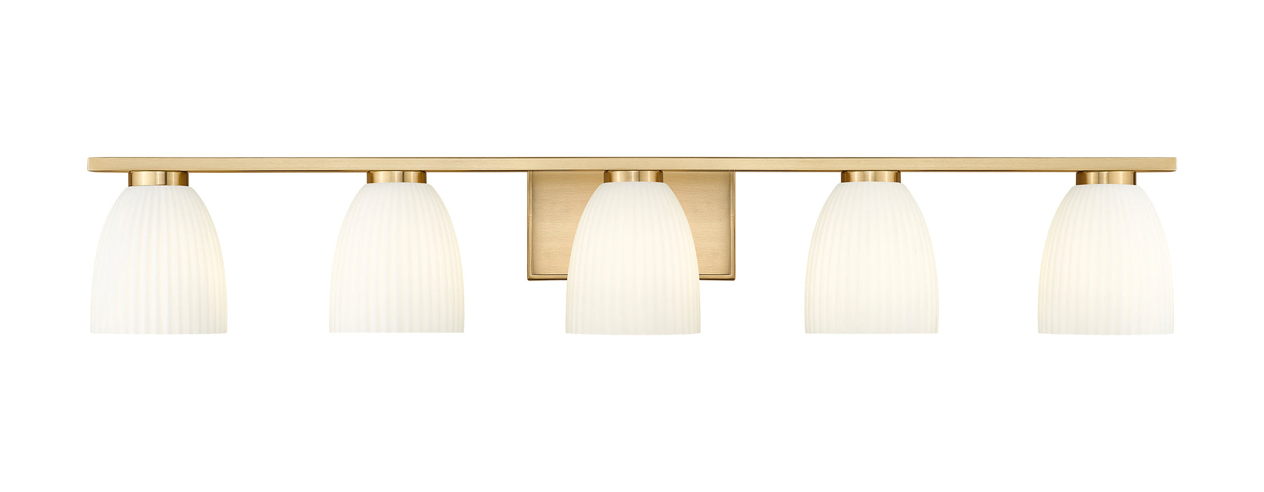 Vanity Z-Lite 7518-5V-MGLD Modern Gold Naya 5 Light Vanity Z-Lite