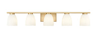 Vanity Z-Lite 7518-5V-MGLD Modern Gold Naya 5 Light Vanity Z-Lite
