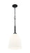 Pendant Z-Lite 7518P11-MB Matte Black Naya 1 Light Pendant Z-Lite