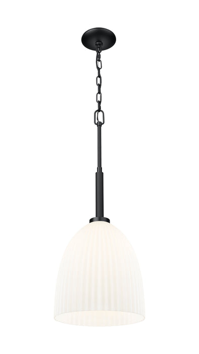 Pendant Z-Lite 7518P11-MB Matte Black Naya 1 Light Pendant Z-Lite