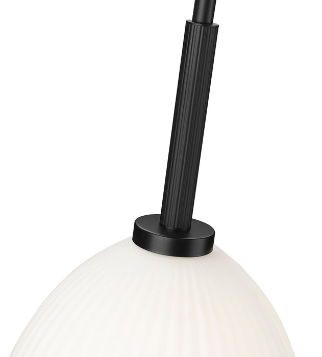 Pendant Z-Lite 7518P11-MB Matte Black Naya 1 Light Pendant Z-Lite