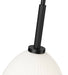 Pendant Z-Lite 7518P11-MB Matte Black Naya 1 Light Pendant Z-Lite