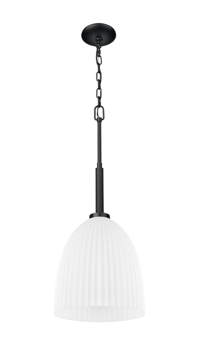Pendant Z-Lite 7518P11-MB Matte Black Naya 1 Light Pendant Z-Lite