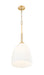 Pendant Z-Lite 7518P11-MGLD Modern Gold Naya 1 Light Pendant Z-Lite