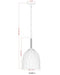 Pendant Z-Lite 7518P11-MGLD Modern Gold Naya 1 Light Pendant Z-Lite