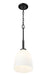Pendant Z-Lite 7518P8-MB Matte Black Naya 1 Light Pendant Z-Lite