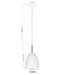 Pendant Z-Lite 7518P8-MB Matte Black Naya 1 Light Pendant Z-Lite