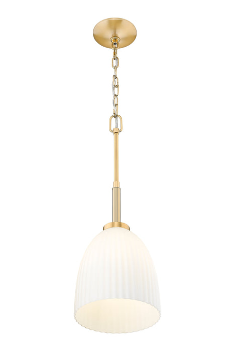 Pendant Z-Lite 7518P8-MGLD Modern Gold Naya 1 Light Pendant Z-Lite