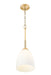 Pendant Z-Lite 7518P8-MGLD Modern Gold Naya 1 Light Pendant Z-Lite