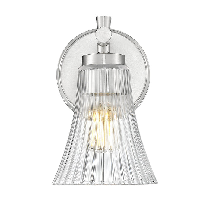 Wall Sconce Z-Lite 7519-1S-BN Brushed Nickel Belle 1 Light Wall Sconce Z-Lite