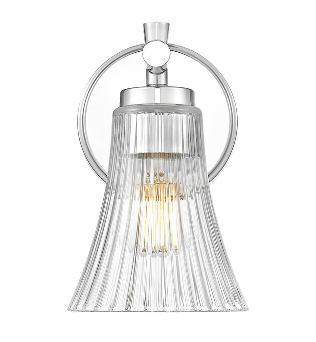 Wall Sconce Z-Lite 7519-1S-CH Chrome Belle 1 Light Wall Sconce Z-Lite
