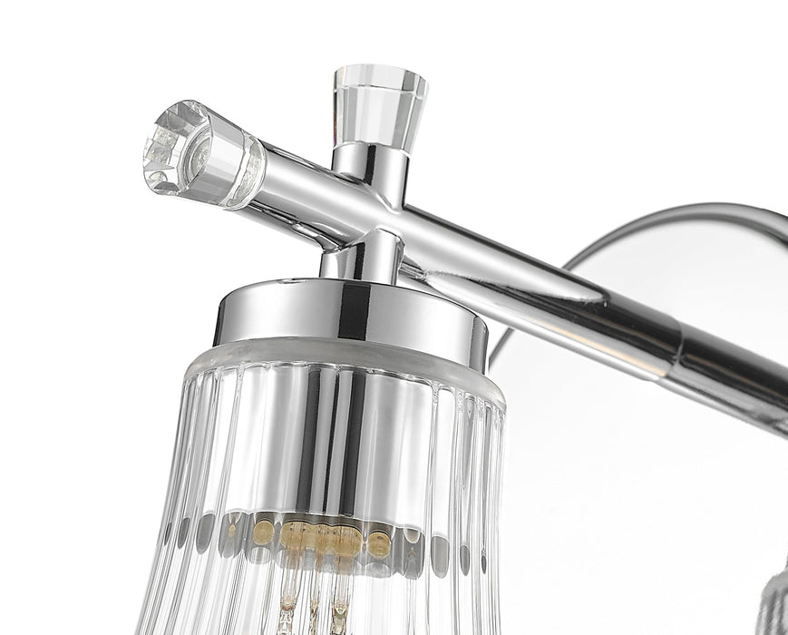 Wall Sconce Z-Lite 7519-1S-CH Chrome Belle 1 Light Wall Sconce Z-Lite