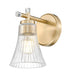 Wall Sconce Z-Lite 7519-1S-MGLD Modern Gold Belle 1 Light Wall Sconce Z-Lite