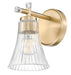Wall Sconce Z-Lite 7519-1S-MGLD Modern Gold Belle 1 Light Wall Sconce Z-Lite