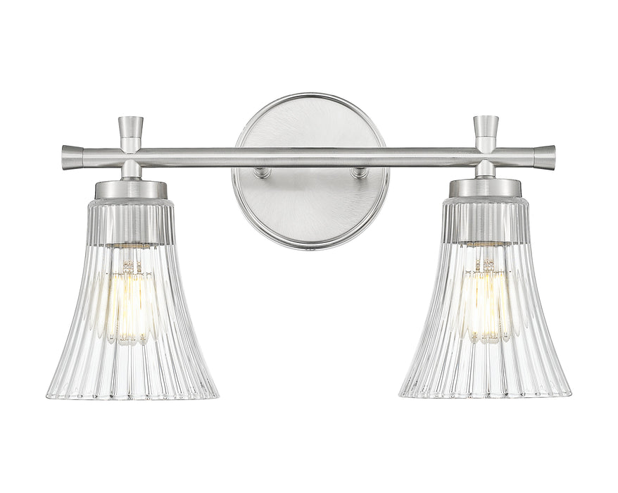 Vanity Z-Lite 7519-2V-BN Brushed Nickel Belle 2 Light Vanity Z-Lite