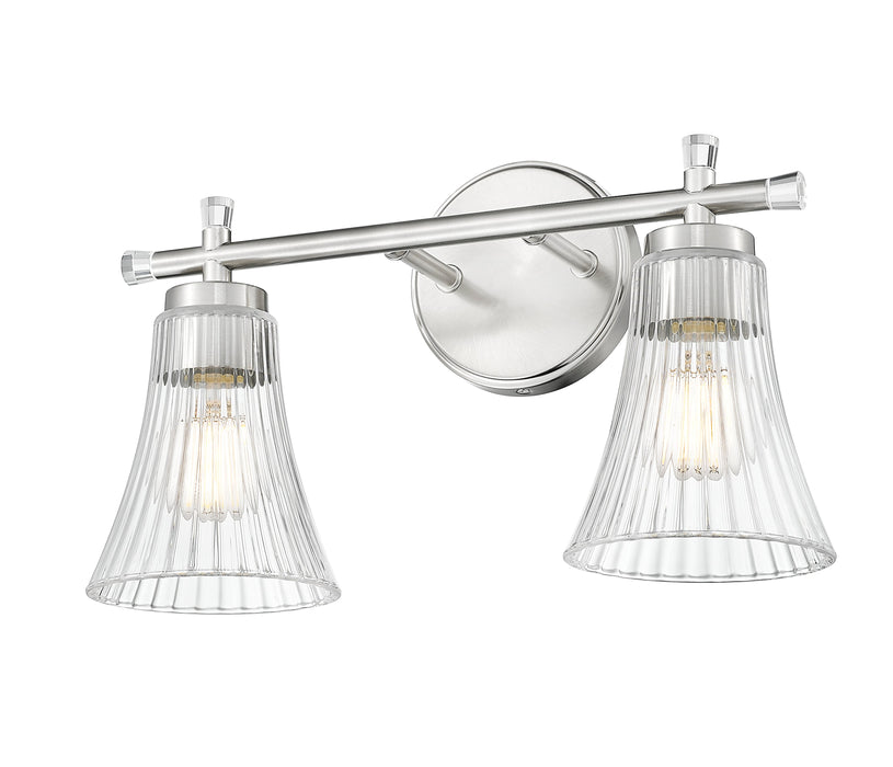 Vanity Z-Lite 7519-2V-BN Brushed Nickel Belle 2 Light Vanity Z-Lite