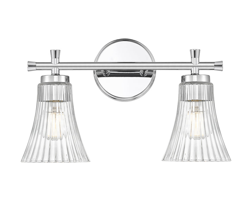 Vanity Z-Lite 7519-2V-CH Chrome Belle 2 Light Vanity Z-Lite