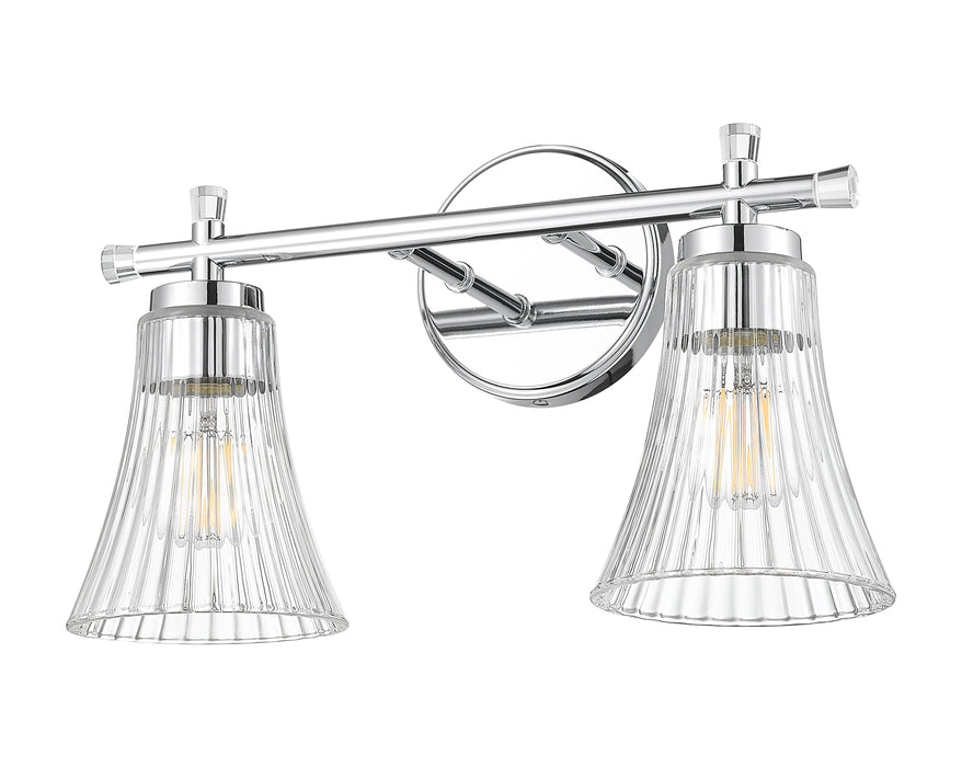 Vanity Z-Lite 7519-2V-CH Chrome Belle 2 Light Vanity Z-Lite