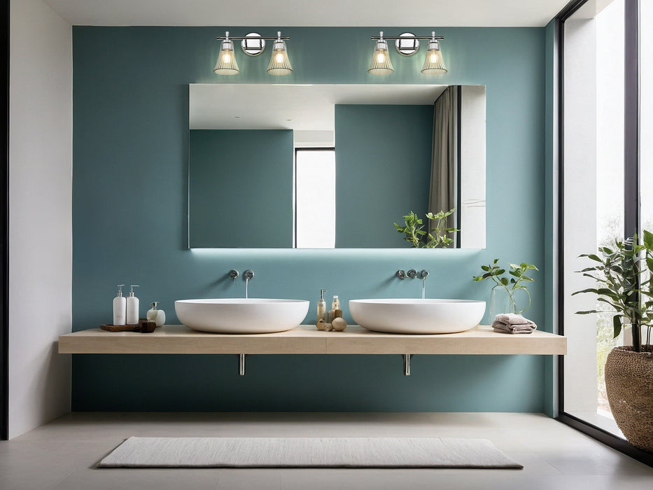 Vanity Z-Lite 7519-2V-CH Chrome Belle 2 Light Vanity Z-Lite