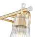 Vanity Z-Lite 7519-2V-MGLD Modern Gold Belle 2 Light Vanity Z-Lite