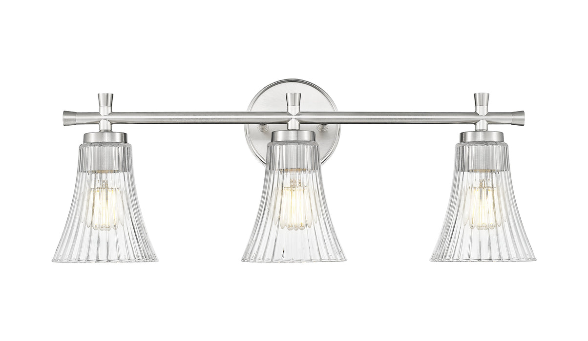 Vanity Z-Lite 7519-3V-BN Brushed Nickel Belle 3 Light Vanity Z-Lite