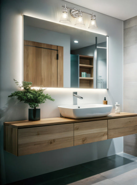 Vanity Z-Lite 7519-3V-BN Brushed Nickel Belle 3 Light Vanity Z-Lite