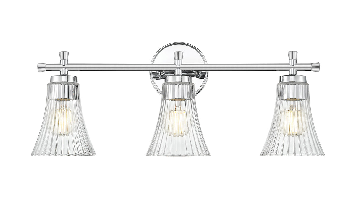 Vanity Z-Lite 7519-3V-CH Chrome Belle 3 Light Vanity Z-Lite