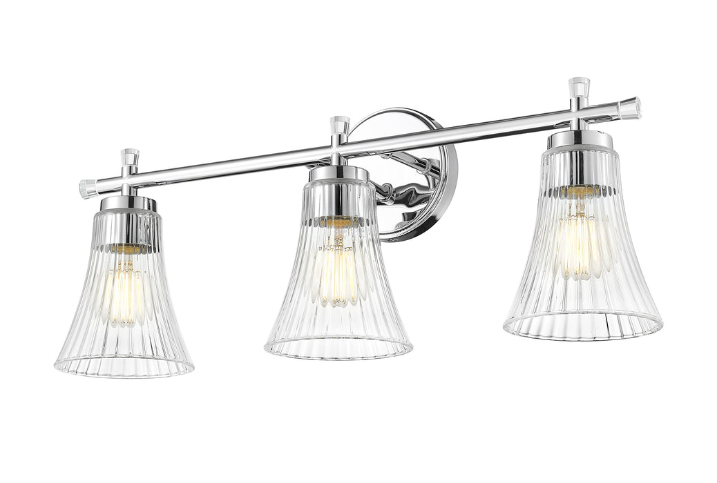 Vanity Z-Lite 7519-3V-CH Chrome Belle 3 Light Vanity Z-Lite