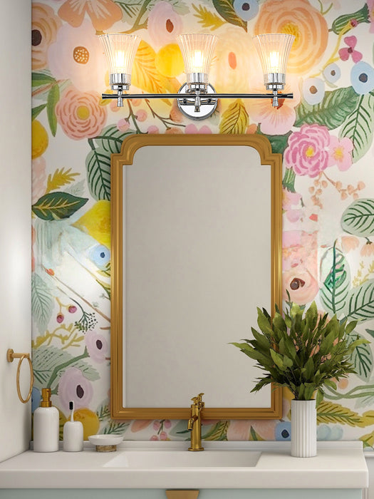 Vanity Z-Lite 7519-3V-CH Chrome Belle 3 Light Vanity Z-Lite