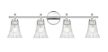Vanity Z-Lite 7519-4V-CH Chrome Belle 4 Light Vanity Z-Lite
