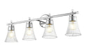Vanity Z-Lite 7519-4V-CH Chrome Belle 4 Light Vanity Z-Lite
