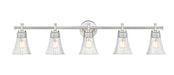 Vanity Z-Lite 7519-5V-BN Brushed Nickel Belle 5 Light Vanity Z-Lite