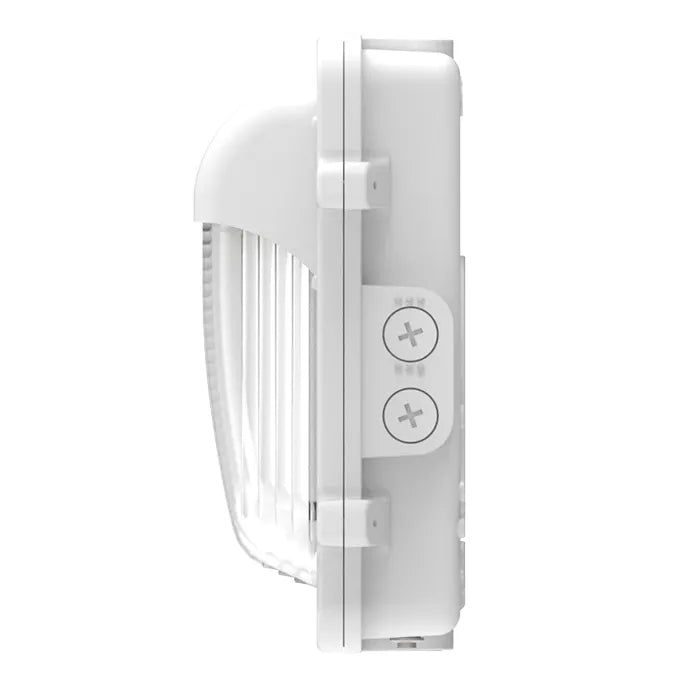 LED Wall Pack NaturaLED 9675 FXTWX100SW/8CCT3/WH-PHO Slim Wall Pack 60/80/100 Watt CCT Selectable NaturaLED