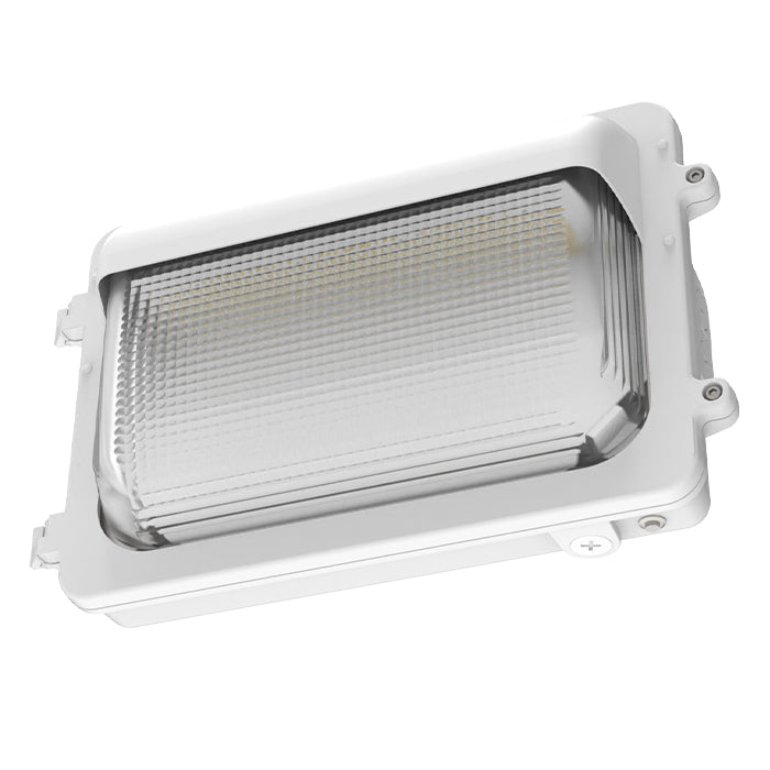 LED Wall Pack NaturaLED 9675 FXTWX100SW/8CCT3/WH-PHO Slim Wall Pack 60/80/100 Watt CCT Selectable NaturaLED