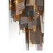 Eurofase 43876-013 Cocolina 42" Brushed Brass Chandelier