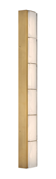 Eurofase 50176-014 Gibraltar 37" Antique Brass LED Vanity Light