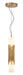 Eurofase 50352-029 Venna 17" Antique Brass LED Pendant Light