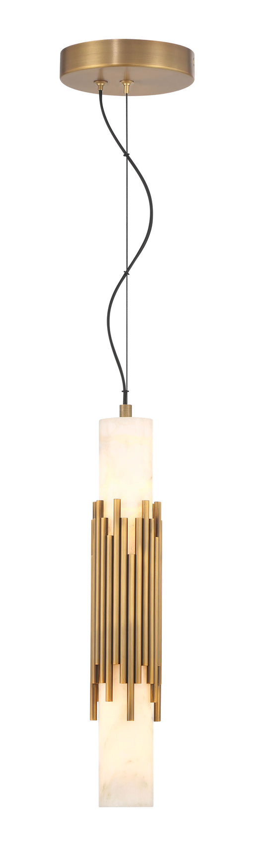 Eurofase 50352-029 Venna 17" Antique Brass LED Pendant Light