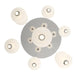 Eurofase 47191-020 Palmas 30" Polished Nickel LED Chandelier