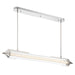 Eurofase 45715-013 Espada 48" Polished Nickel LED Chandelier