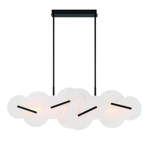 Eurofase 47210-028 Nuvola 56" Matte Black LED Chandelier
