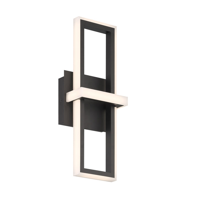 Eurofase 45725-012 Bordo 16" Matte Black LED Outdoor Wall Light