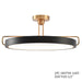 Eurofase 37082-017 Pemberton 26" Brushed Brass LED Pendant Light
