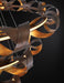 Eurofase 30082-014 Banderia 44" Bronze-Gold Mix LED Chandelier
