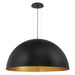 Eurofase 37230-022 Laverton 47" Gold-Black Mix LED Chandelier