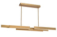 Eurofase 37065-027 Cameno 55" Matte Gold LED Chandelier