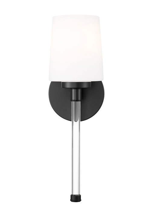 Wall Sconce Z-Lite 7700-1S-MB Matte Black Henri 1 Light Wall Sconce Z-Lite