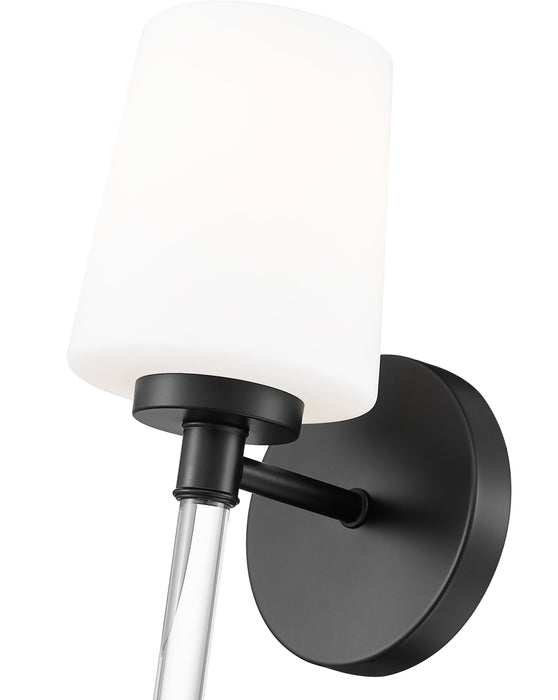Wall Sconce Z-Lite 7700-1S-MB Matte Black Henri 1 Light Wall Sconce Z-Lite