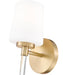 Wall Sconce Z-Lite 7700-1S-MGLD Modern Gold Henri 1 Light Wall Sconce Z-Lite