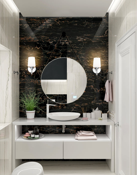 Vanity Z-Lite 7700-1V-CH Chrome Henri 1 Light Vanity Z-Lite